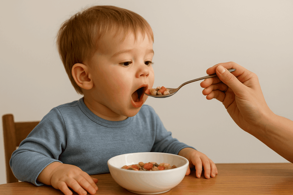 cuantas-cucharadas-al-dia-debe-comer-un-nino-de-2-años
