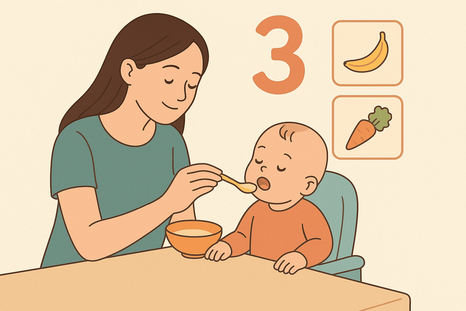 regla-de-los-3-dias-alimentacion-complementaria