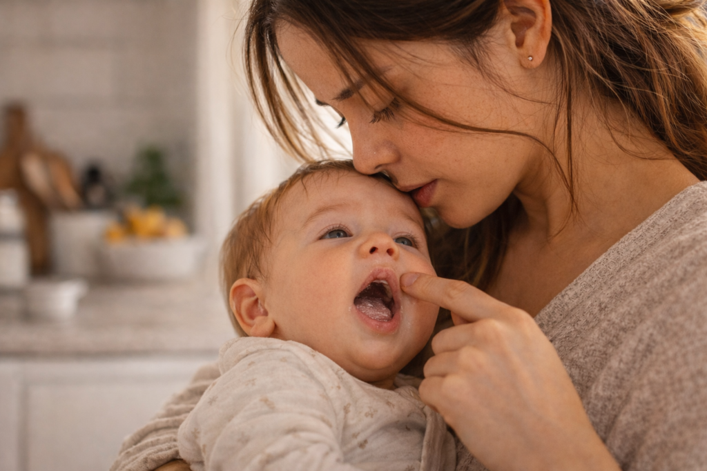 como-saber-si-es-muguet-o-leche-en-la-boca-del-bebe