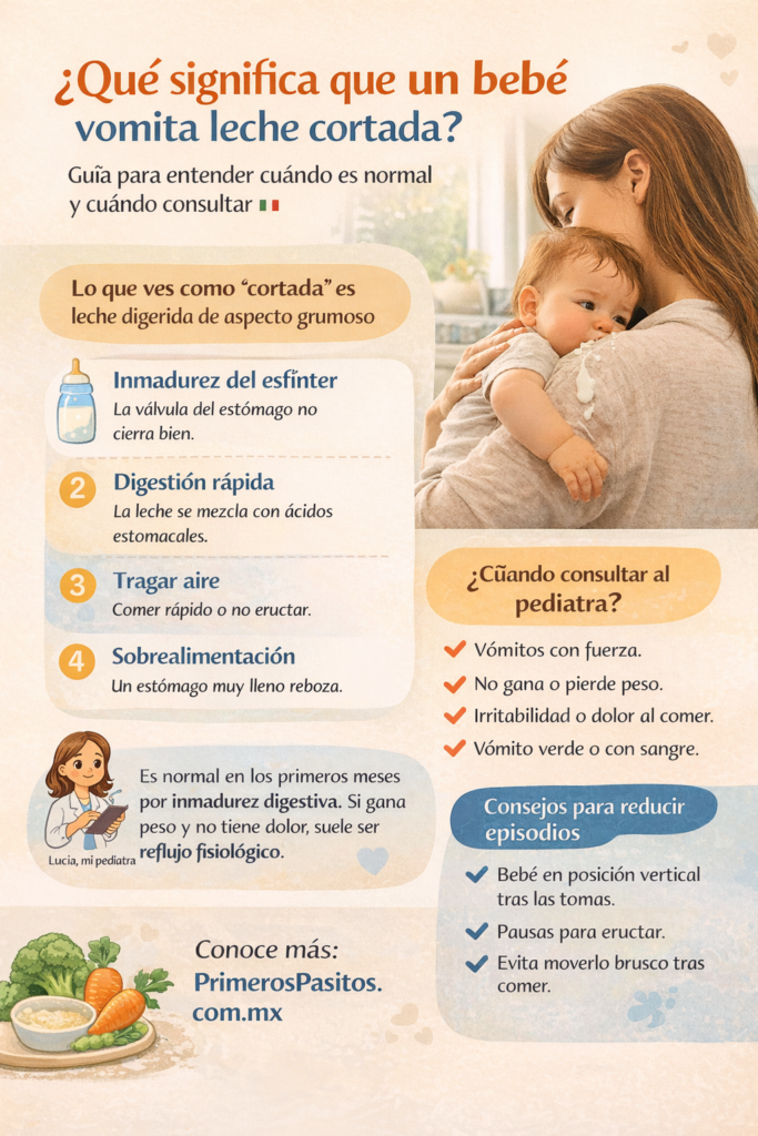que-significa-que-un-bebe-vomite-leche-cortada